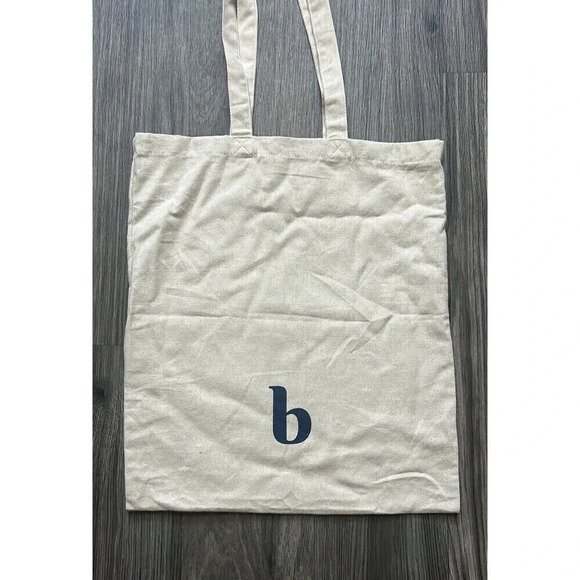 The Cotton Tan Tote Bag By Brooklinen NWT - Picture 6 of 6